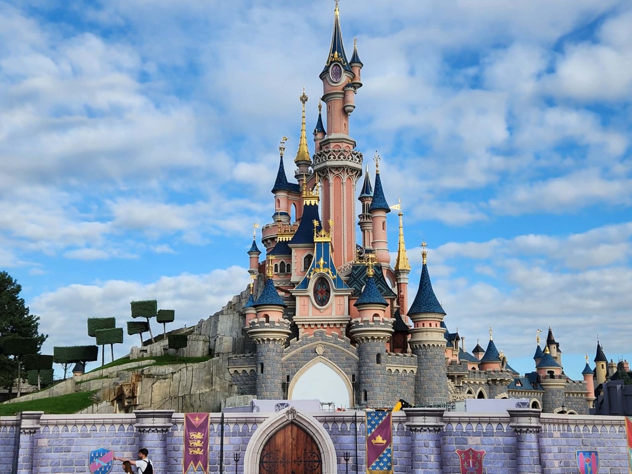 Disneyland in Paris.